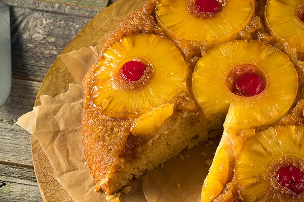 Pineapple Upside Down Cake | Recipe for Pineapple Upside Down Cake