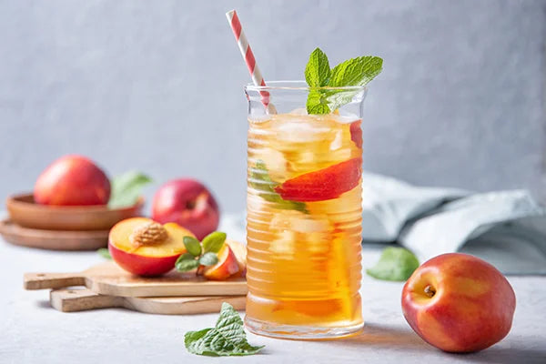 peach iced tea - peach iced tea recipe - Teapigs