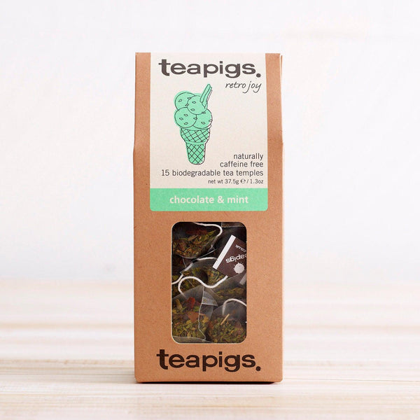 Chocolate & Mint Tea Bags - Pack of 15