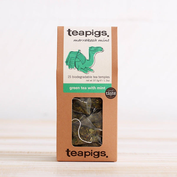Green Tea With Mint Teabags - Pack of 15