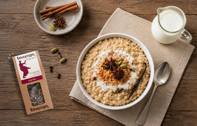 Chai-spiced overnight oats recipe