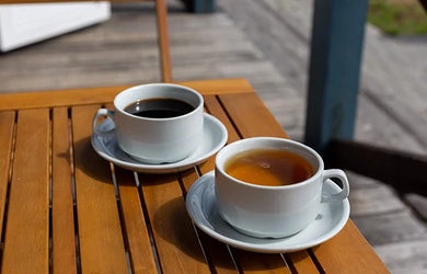 Caffeine in tea vs coffee