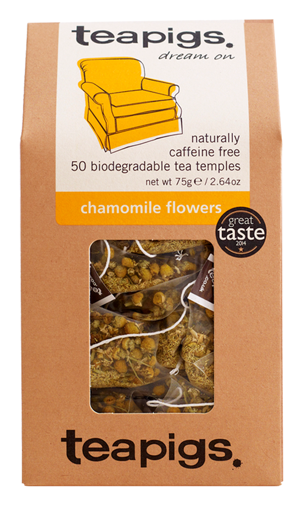 teapigs chamomile flowers tea bags