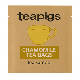 teapigs chamomile flowers tea bags sample