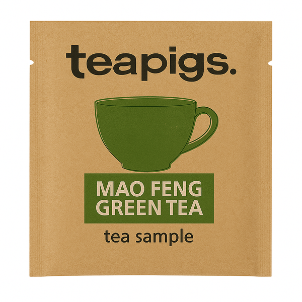 teapigs mao feng green tea bags sample