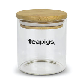 teapigs round canister storage jar
