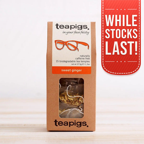 teapigs sweet ginger tea bags