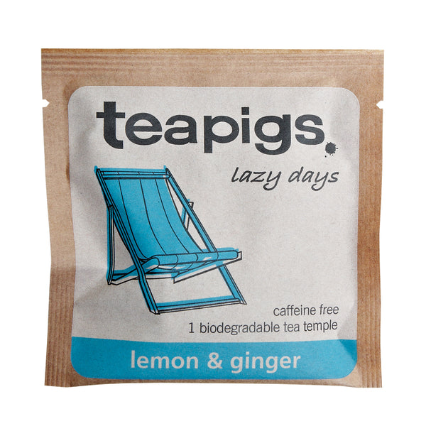 teapigs lemon & ginger tea bags