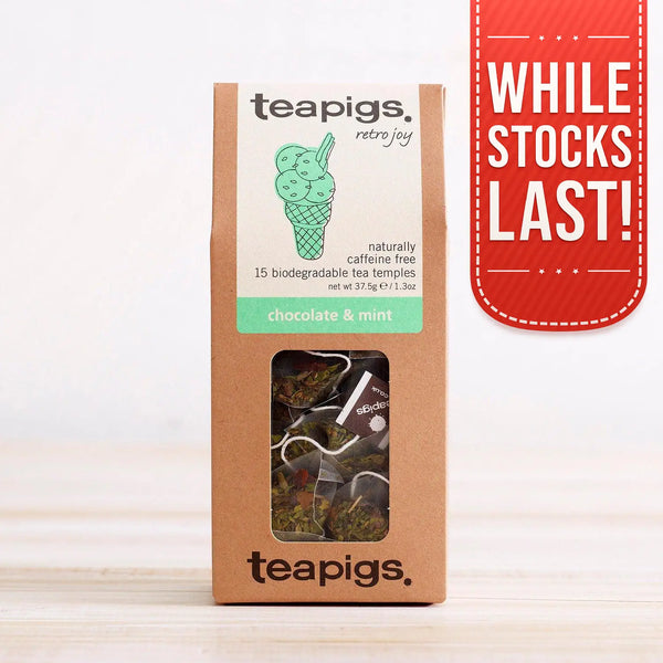 teapigs chocolate & mint tea bags