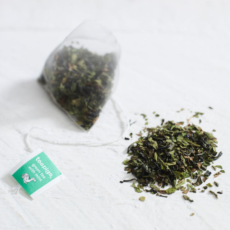 Teapigs Green Tea With Mint Tea Bag