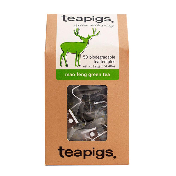 Mao Feng Green Tea Bags - Pack of 50