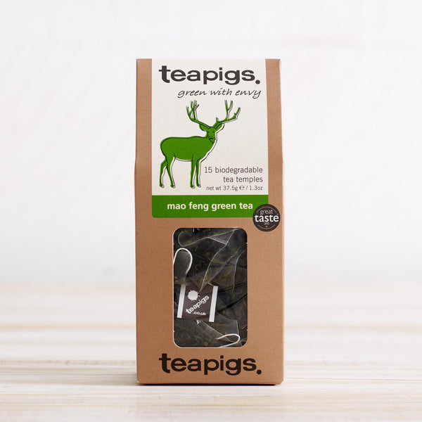 teapigs mao feng green tea bags