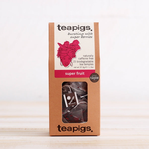 teapigs super fruit tea bags